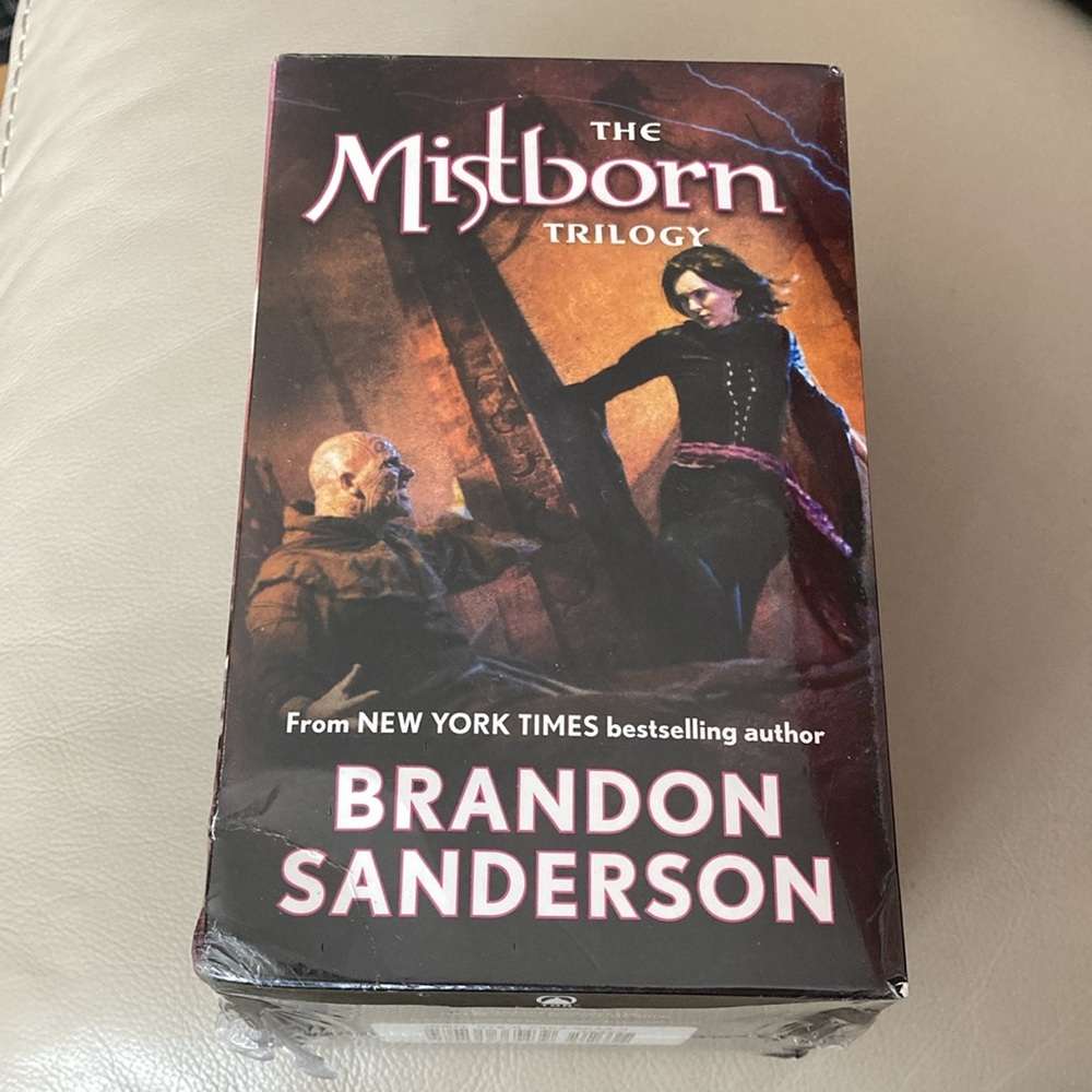 NWOT - The Mistborn Trilogy - Brand New Boxed Set (3) Books - Brandon Sanderson